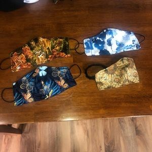 Lot family face mask handmade